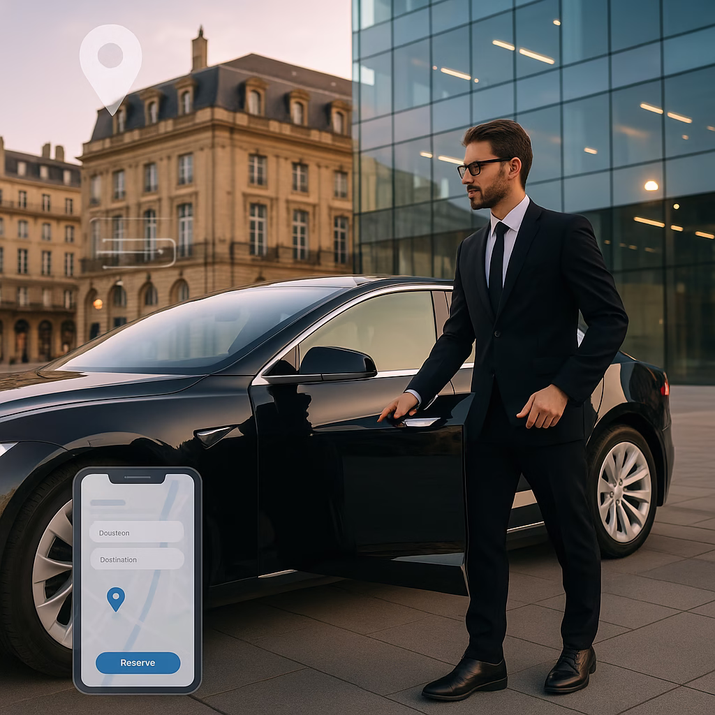 Réserver Taxi à Bordeaux,Chauffeur Privé à Bordeaux